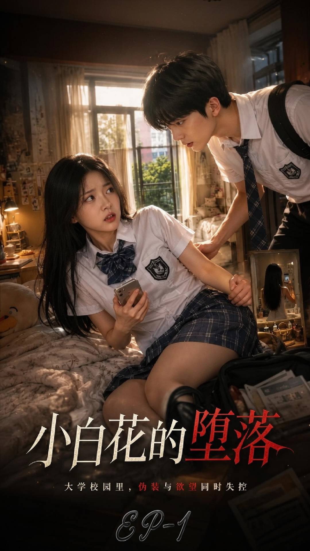 小白花的堕落海报